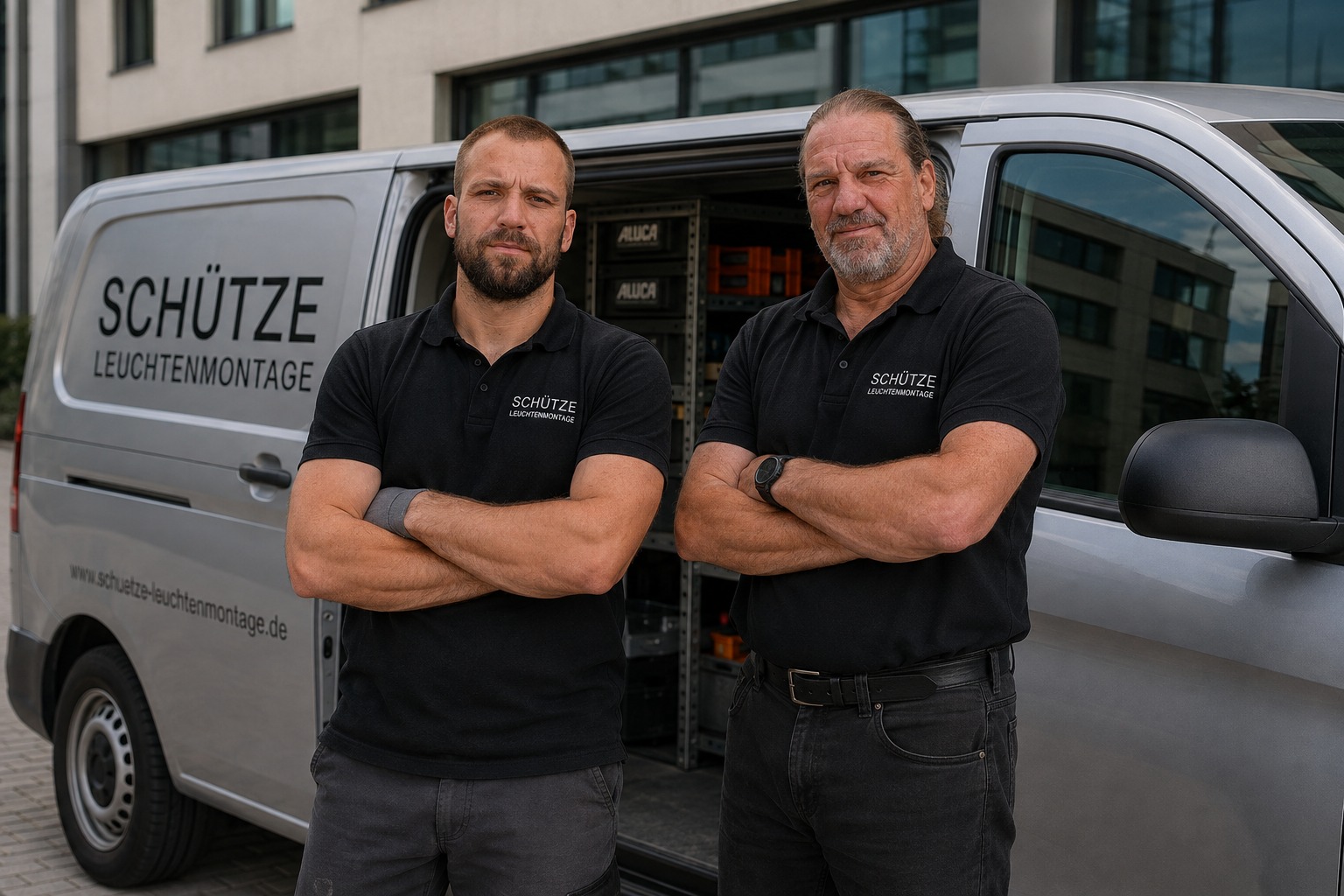Schütze-Montageteam, professionell im Projekteinsatz